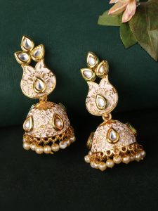 Artificial Kundan Jadau Jhumkas To Buy Online For Brides Bridesmaids