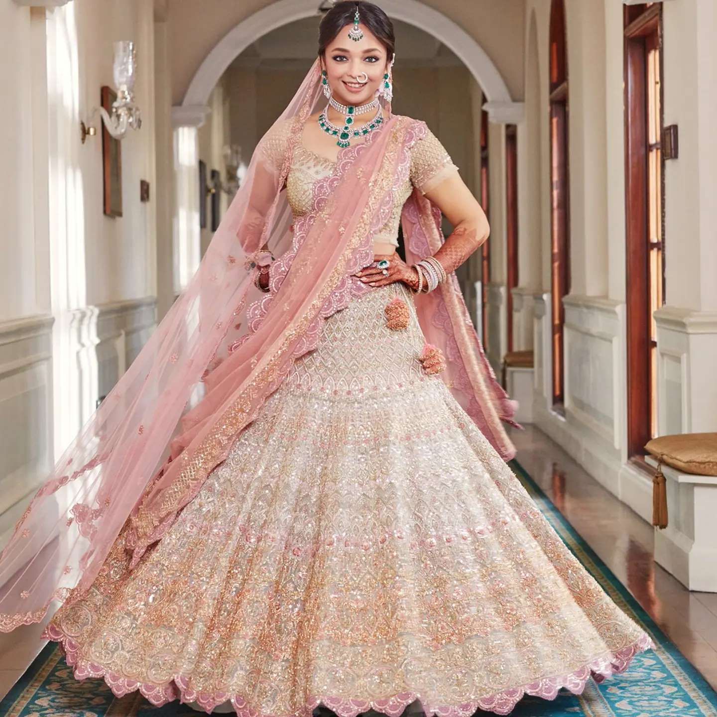 Stunning Jade By MK Lehengas That Left Us Spellbound