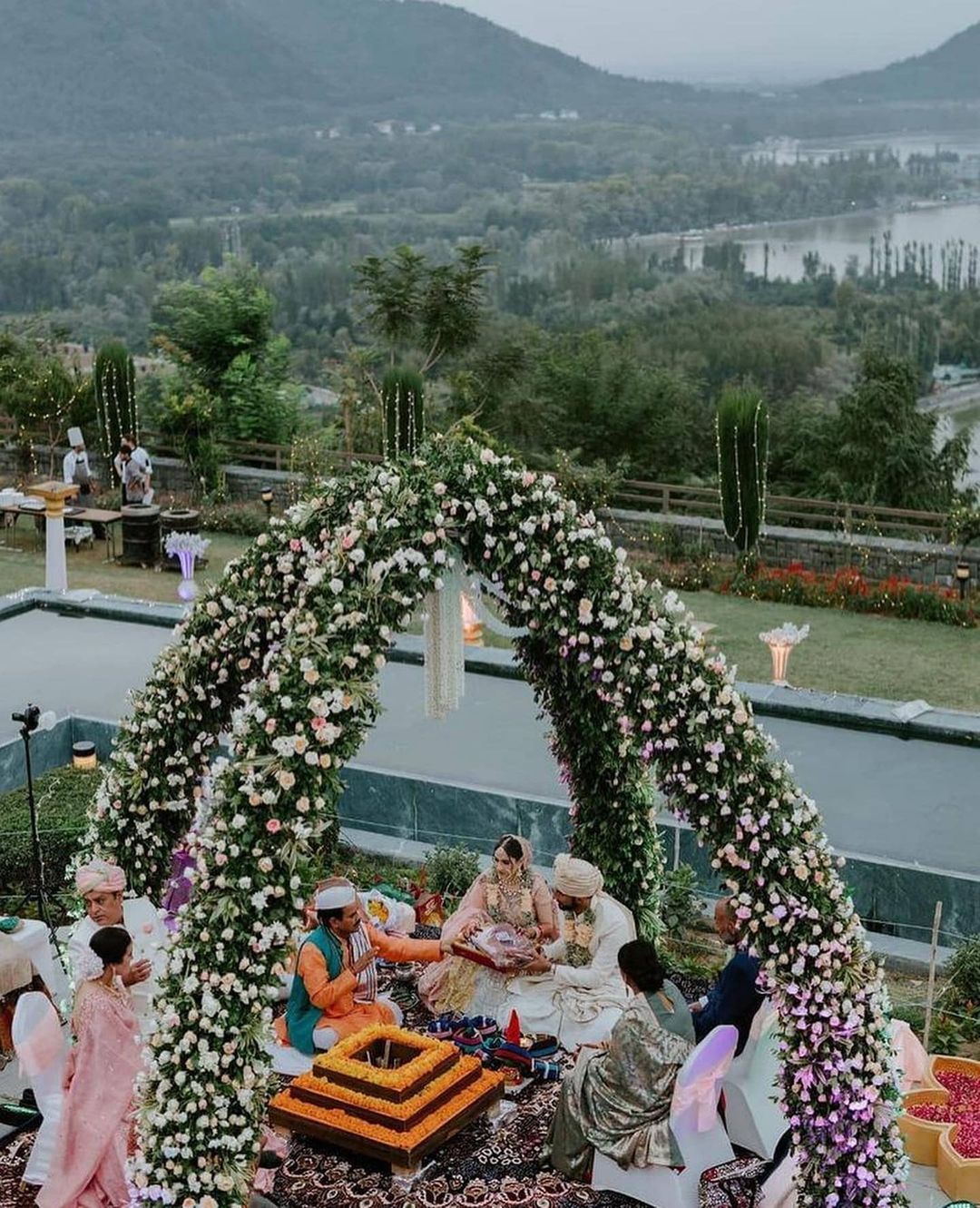 Botanical Mandap Decor Is Trending Big Time And How