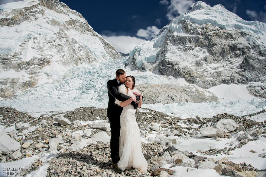 Wedding on Mount Everest
