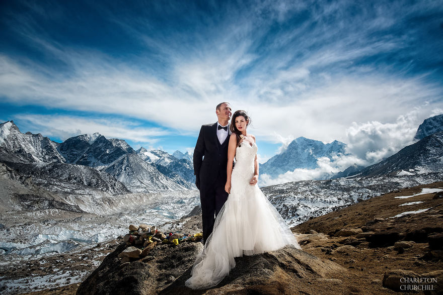 Mount Everest wedding