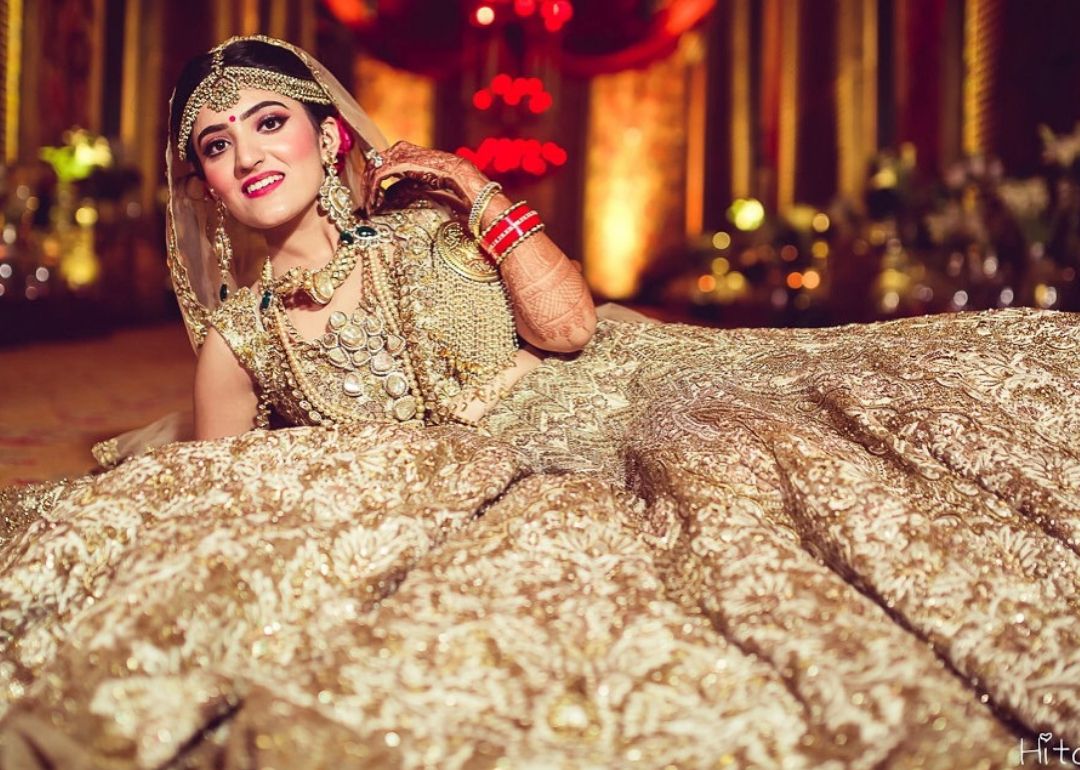 gold indian bridesmaid dresses,modern gold indian wedding dress,