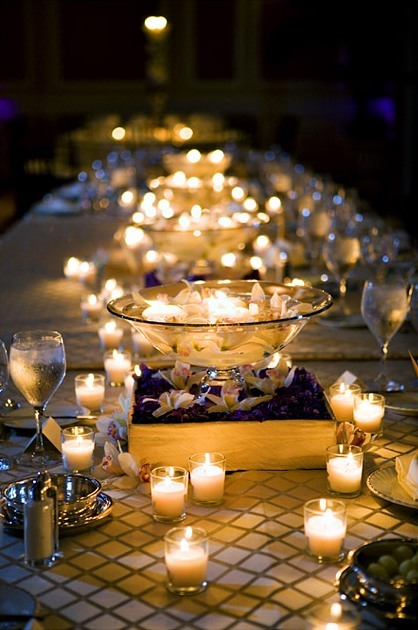 Diwali Décor, Table Layout, Centrepiece