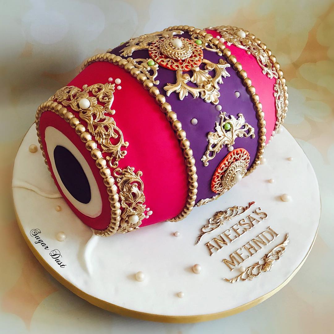 Wedding Cake, Mehendi Cake, Dessert
