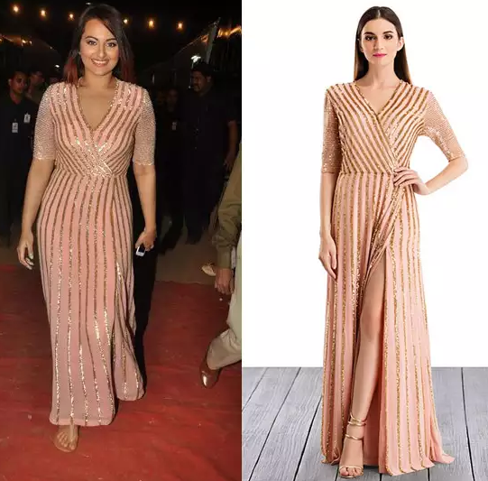 Diwali outfit, gown, Sonakshi Sinha, Sonakshi Sinha gown, Stage3