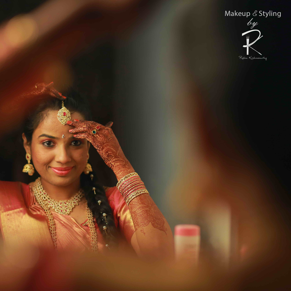south indian wedding, best south indian brides, Rekha Krishnamurthy Bangalore, Rekha Krishnamurthy Makeup Artist