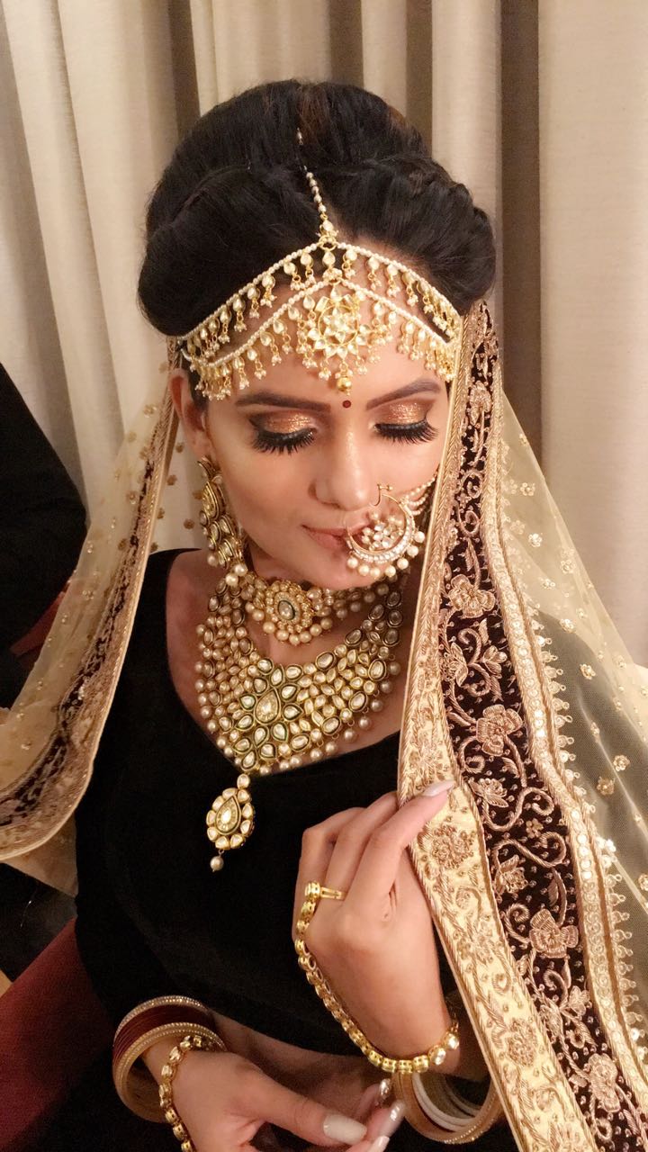 minimalist bride, aakansha singhal makeup artist