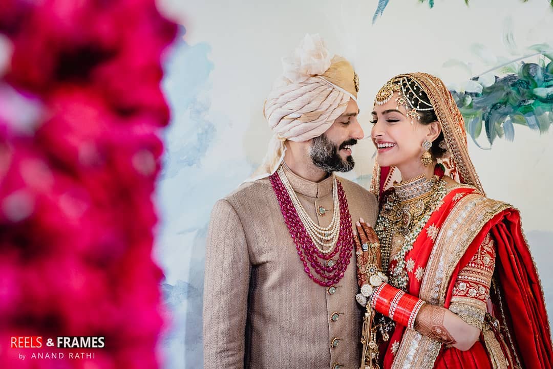 sonam Kapoor wedding, reels and frames