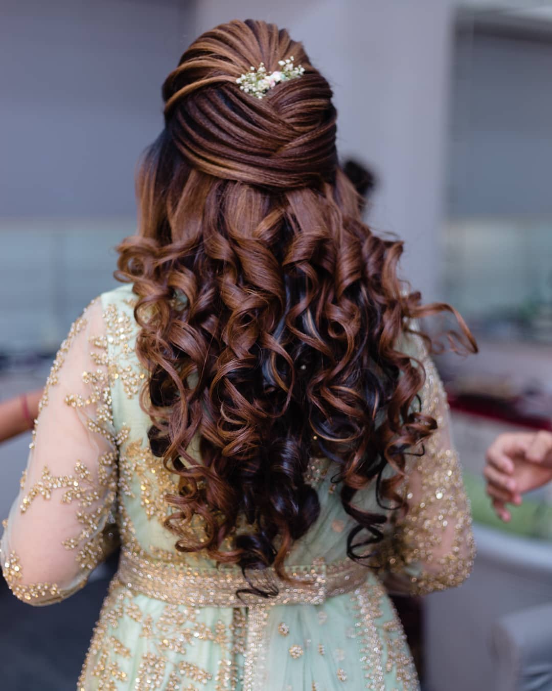 Latest 10 Indian Bridal hairstyles for Weddings, Cocktail and Reception-hkpdtq2012.edu.vn