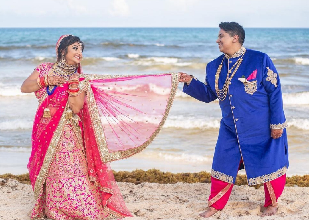 Indian Descendent Lesbian Couple Got Married In Cancun
