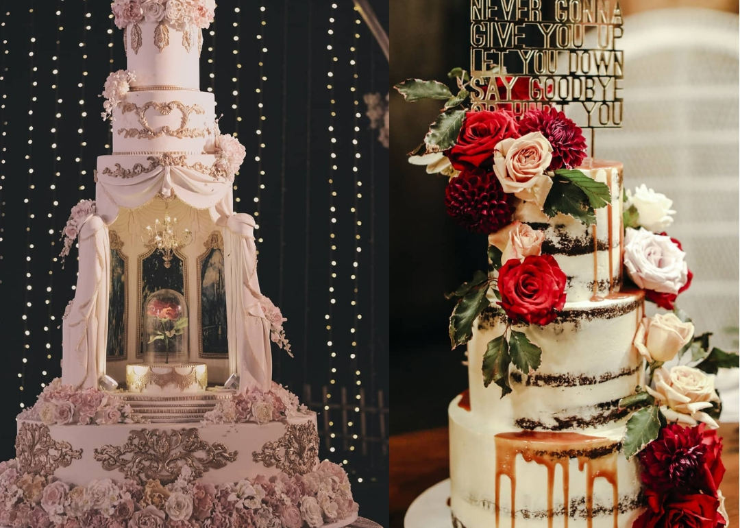 14 Extravagant Wedding Cake Designs For 2018 Weddings
