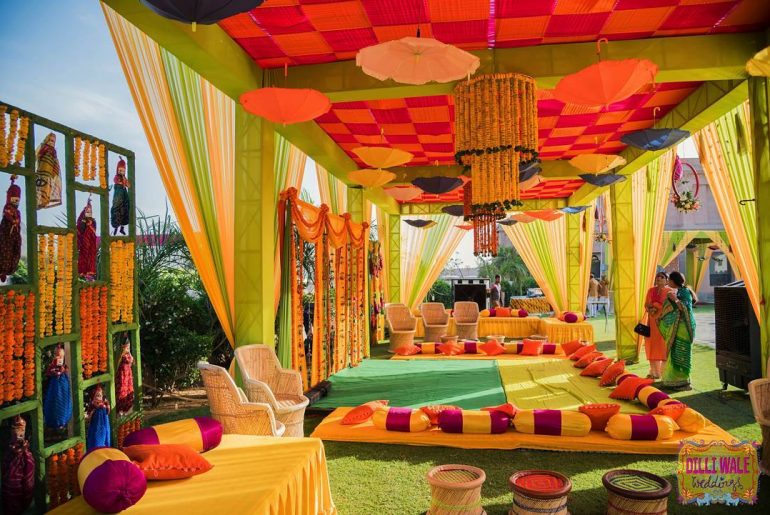 Quirky Haldi Decor Ideas To Steal From Real Weddings