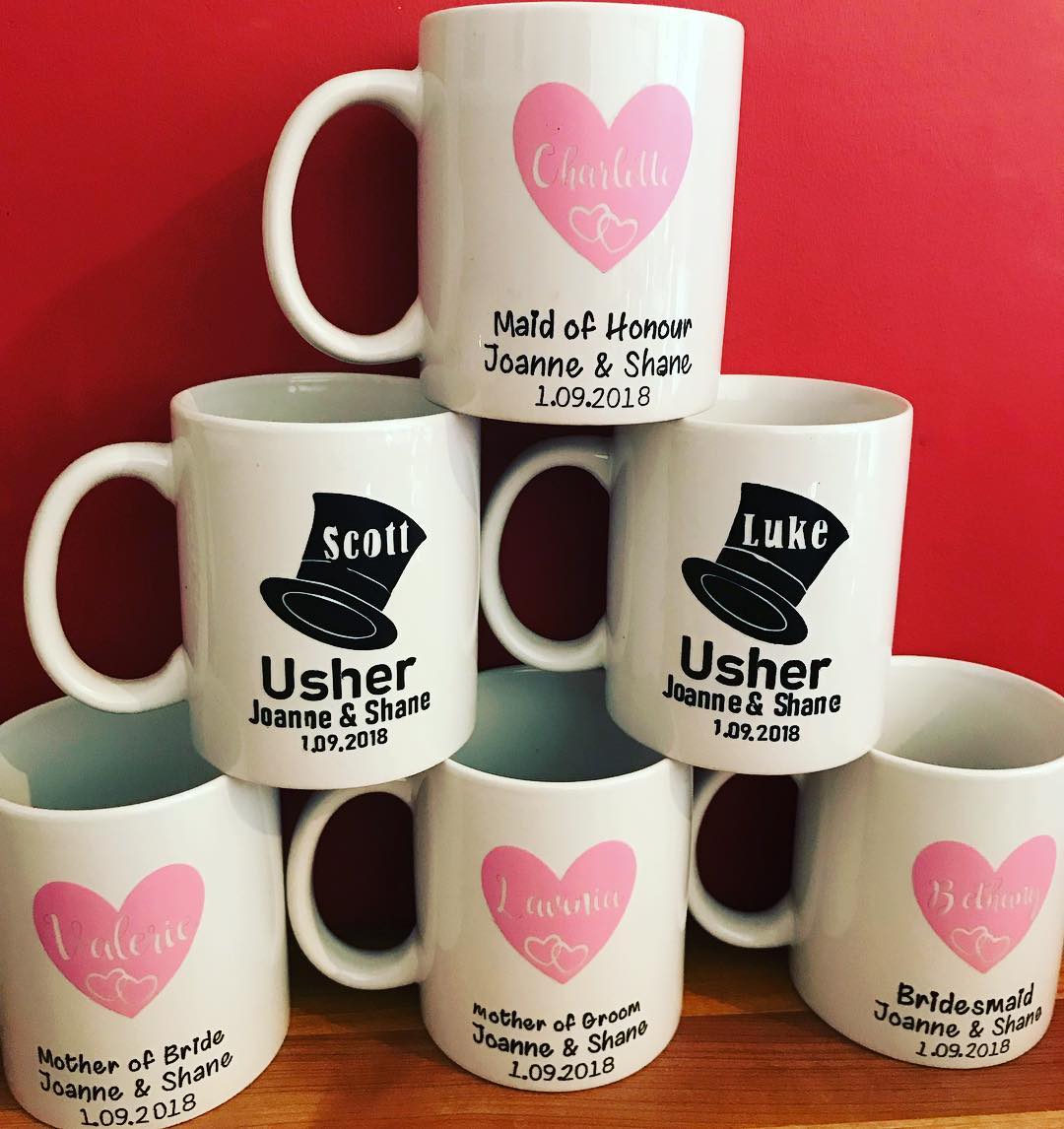 unique wedding favors, wedding favors, destination wedding, mugs