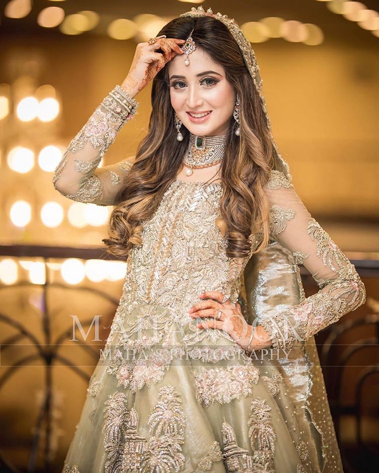 Pakistani-Bridal-Hairstyles-... - Lush Pakistani Dress designs | Facebook