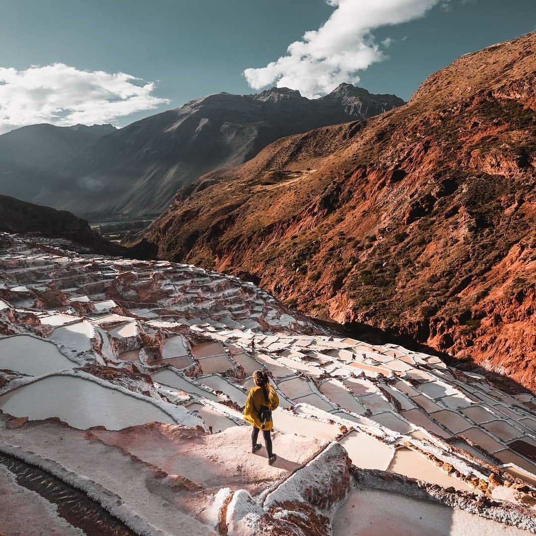 Machu Picchu, salt platforms