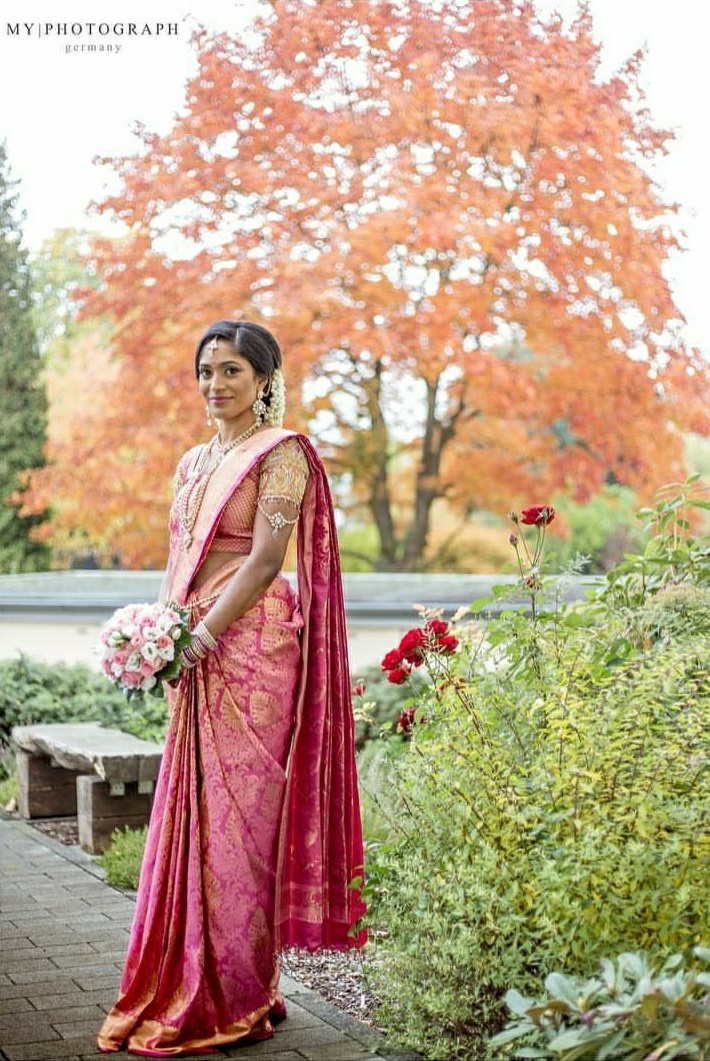 bridal saree, wedding saree
