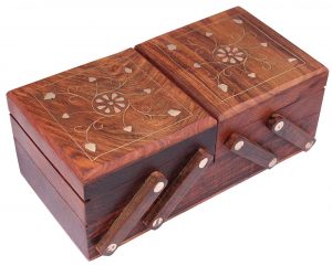 mehendi favors, unique mehendi favors, wooden jewellery box, jewellery box