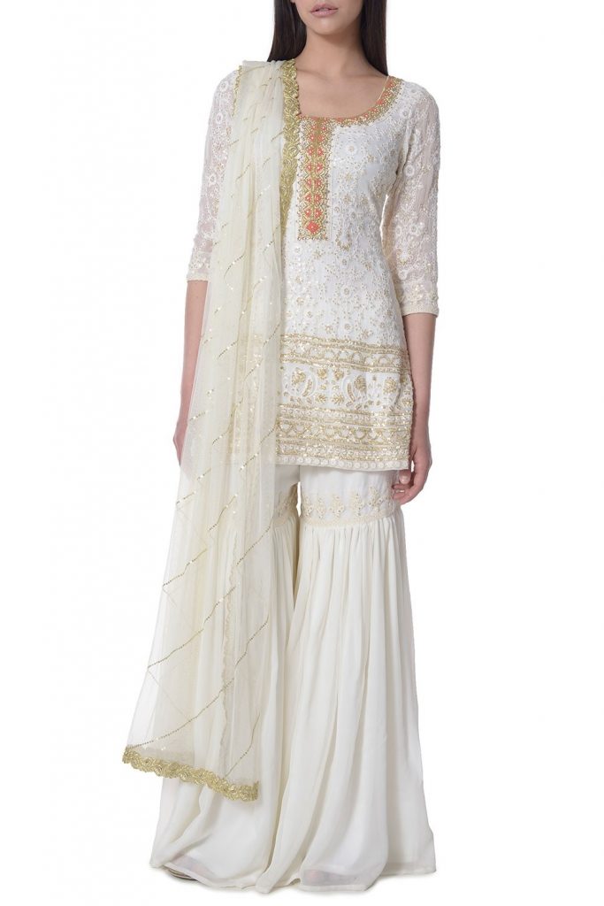 Best Ivory Coloured Wedding Outfits To Buy Online Under Inr K