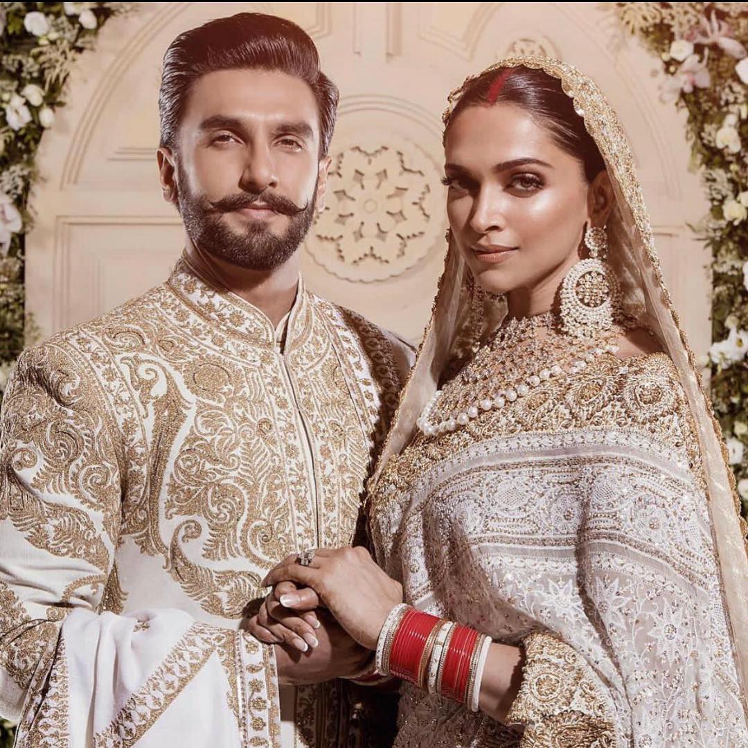 deepveer, ivory coloured outfits