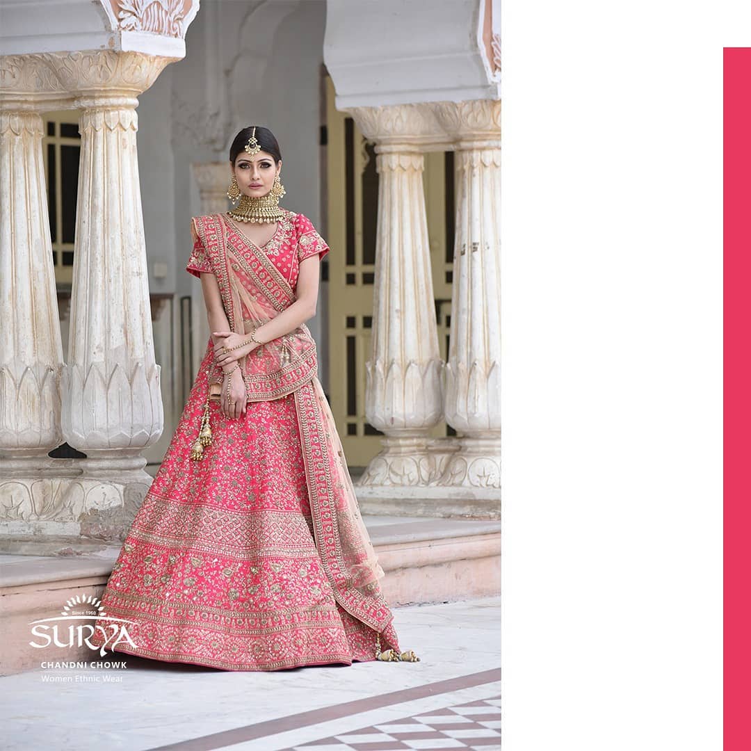 Bridal Lehengas In Chandni Chowk With Price | Salwar Suits Online Usa