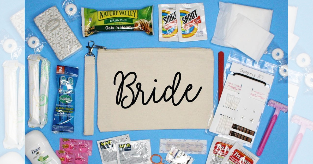 Your Bridal Survival Kit — The Overwhelmed Bride // Wedding Blog +