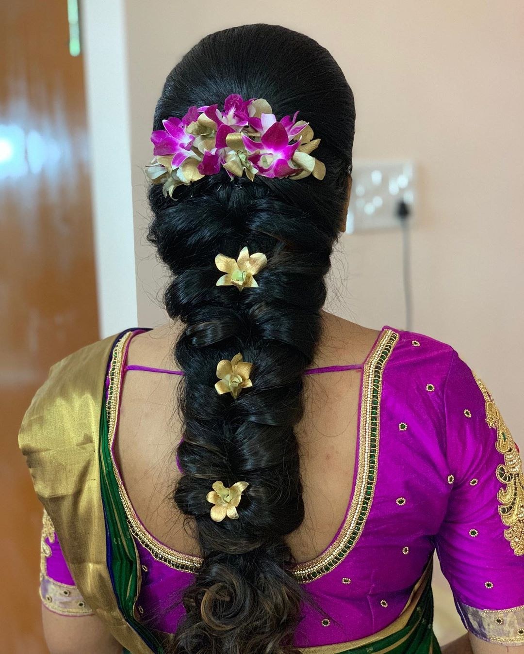 32 Magnificent South Indian Bridal Hairstyles - ShaadiWish