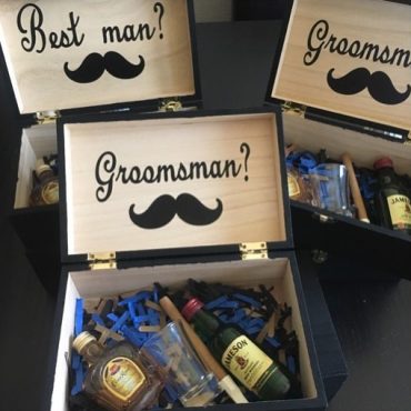 Personalized Wedding Favors For Bridesmen & Groomsmen