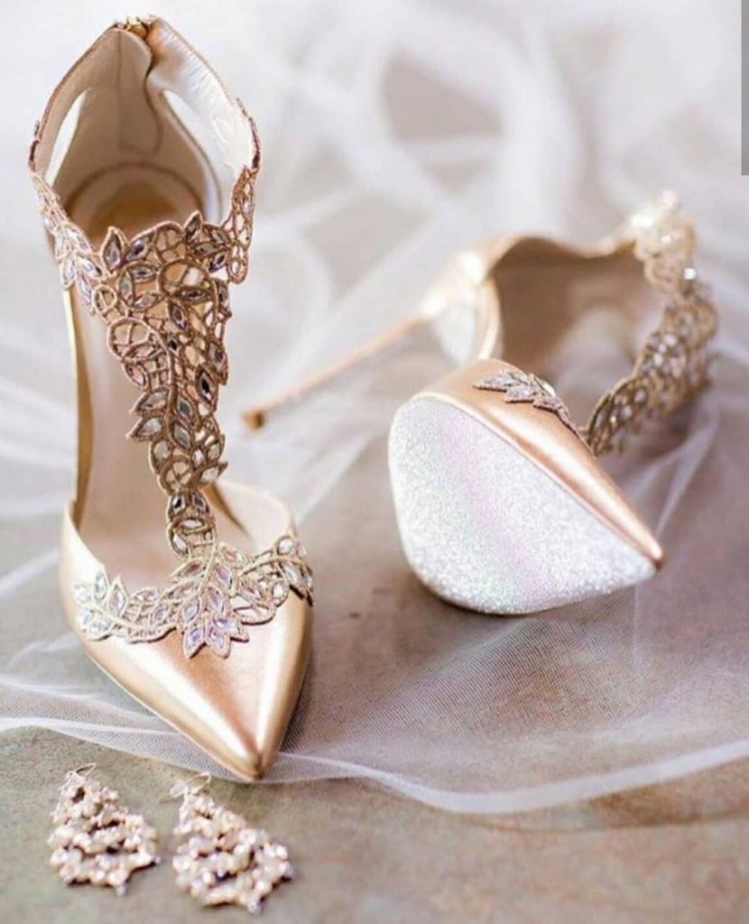 latest bridal sandals