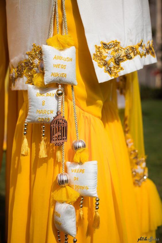 customized bridal lehenga latkan