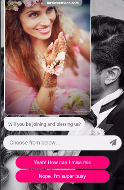 WhatsApp Wedding Invitation