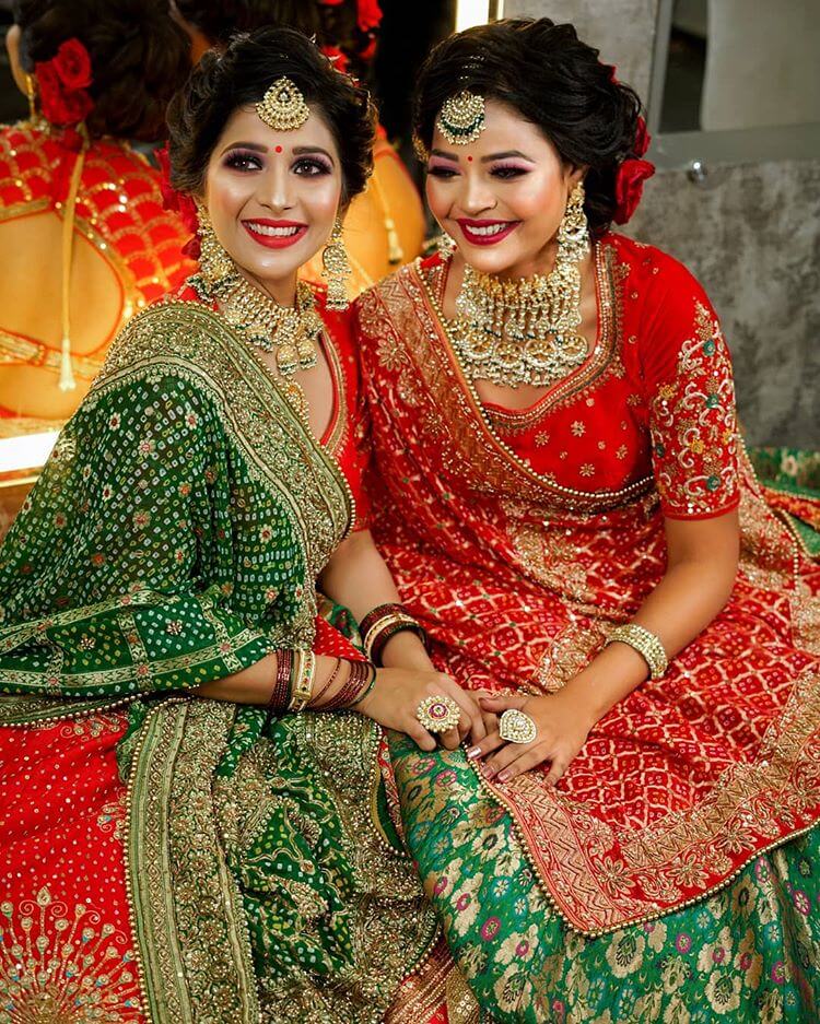 10+ Bandhani Lehengas For Brides Who Love Traditional Textiles! - Wedbook