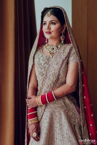 Contrasting Jewellery Ideas To Pair With Your Pink Bridal Lehenga!