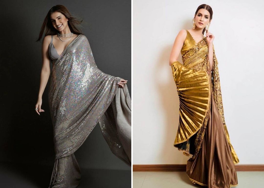 9 Bollywood-approved pre-draped saris that are perfect for