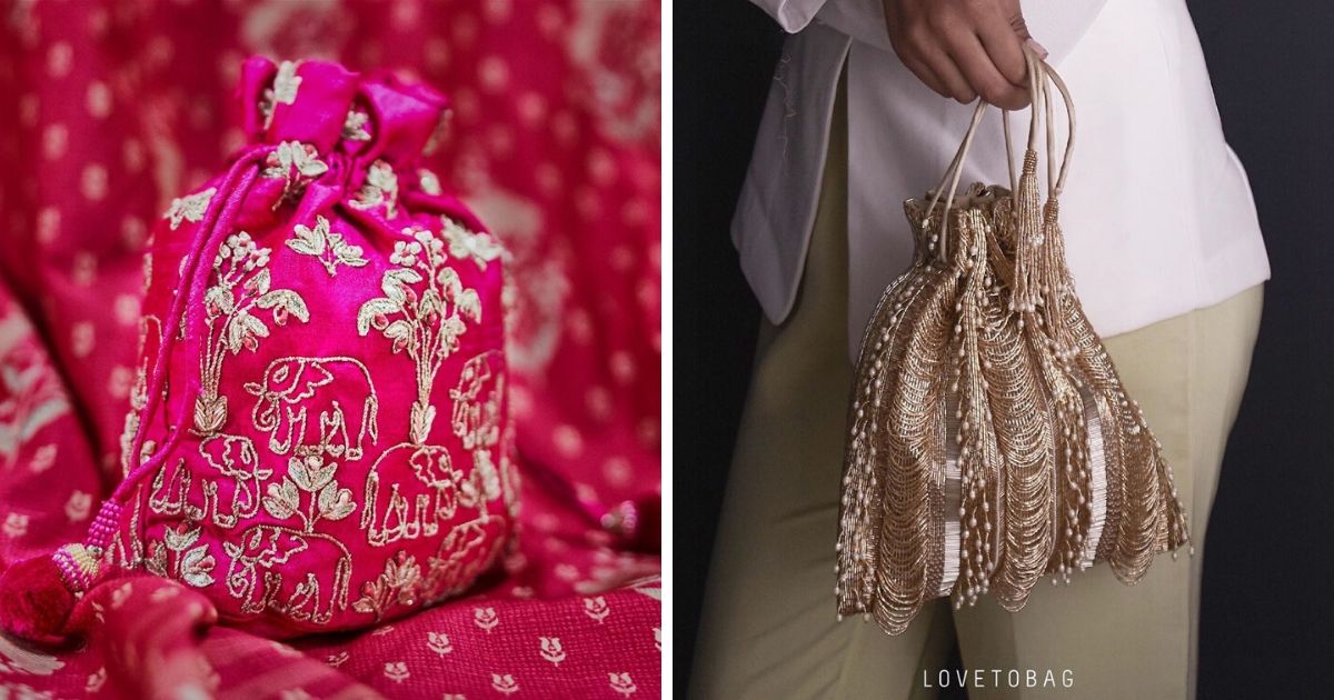 Wedding potli bags discount online