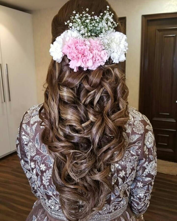 floral hairstyles