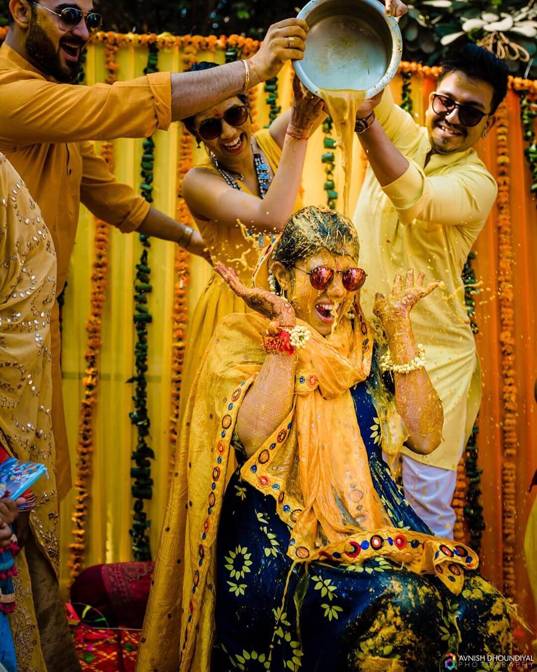 Candid Haldi Ceremony Photos Which Are Totally Awwdorable!