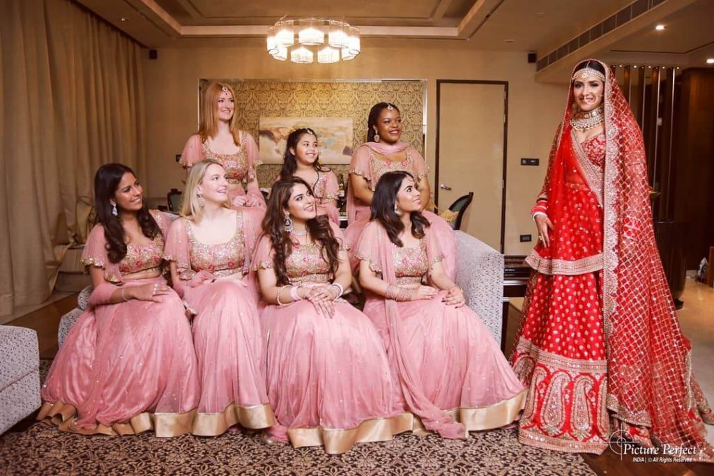 coordinated bridesmaids outfit ideas