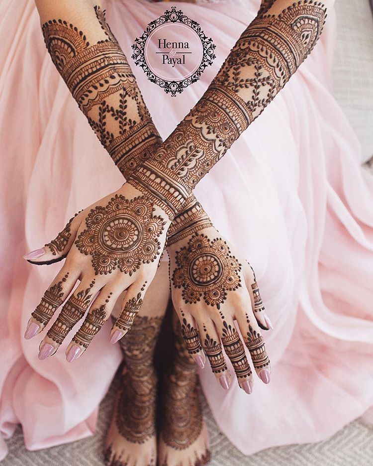 The Most Unique and Stunning Bridal Mehndi Designs 2019