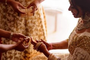 bride getting ready