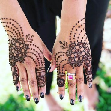 Super Trendy & Unique Arabic Mehendi Designs For Brides!