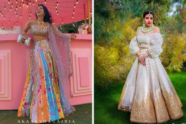offbeat bridal outfits