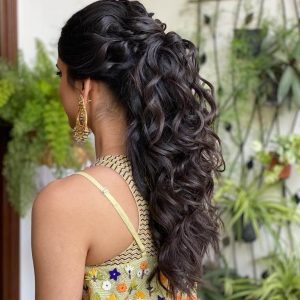 non floral hairstyle