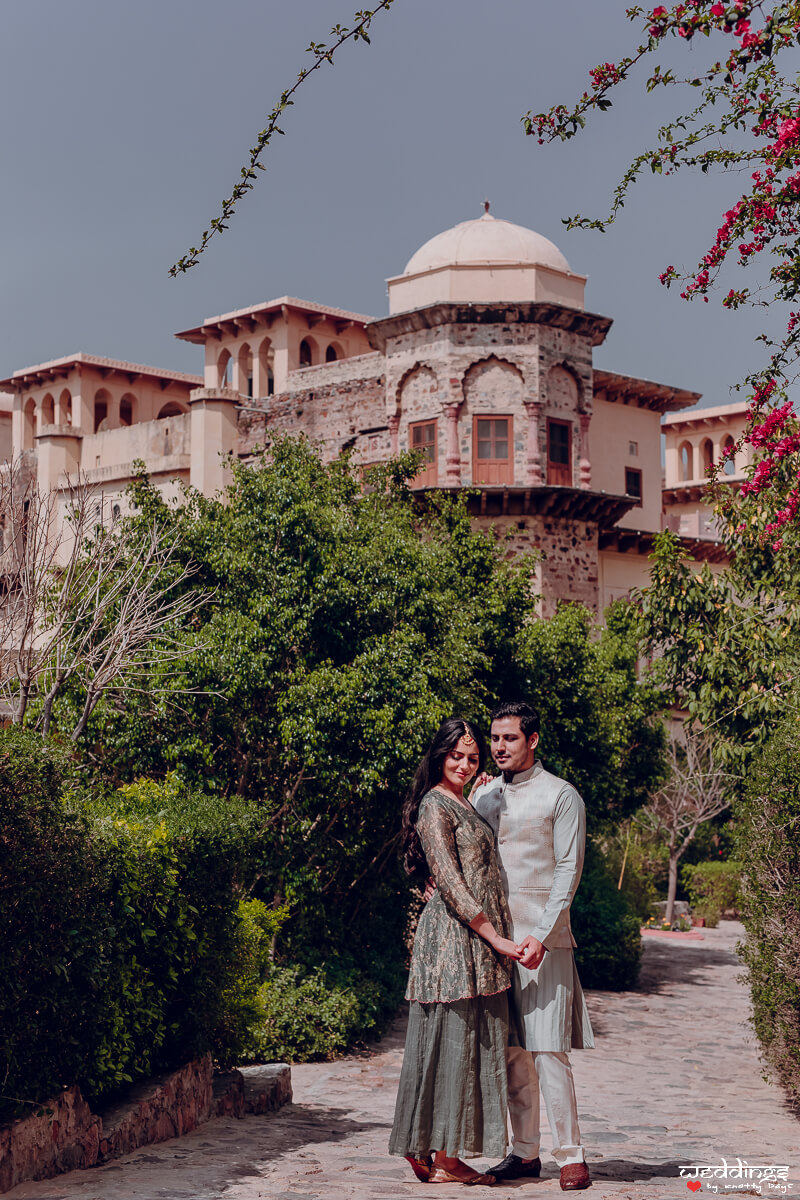 pre wedding shoot in Tijara fort