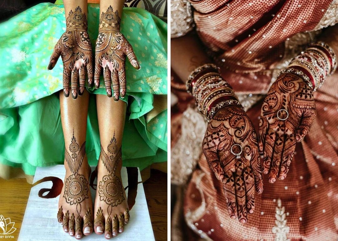 Watch: Bride Gets Her Relationship Timeline Inked On Her Hand With Mehndi -  News18