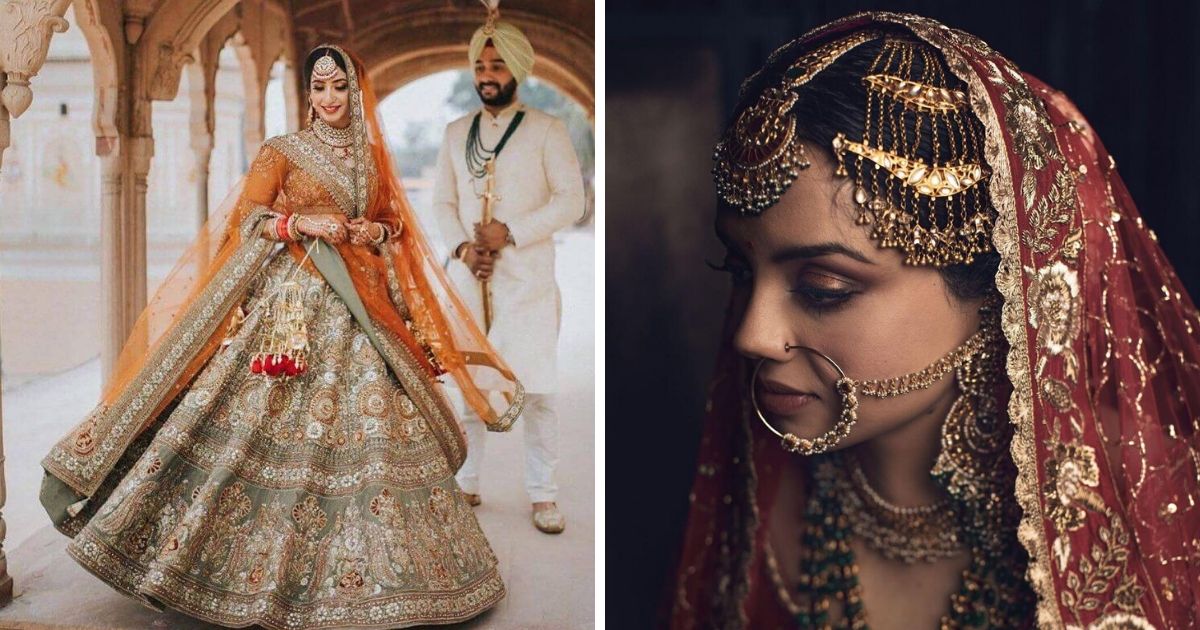 Indian Bridal Dupatta Drape It In Style  K4 Fashion