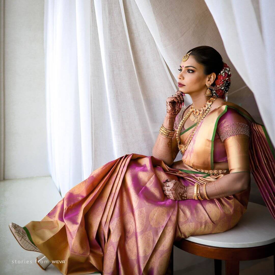 Offbeat Kanjeevaram Sarees For Gorgeous South Indian Brides!