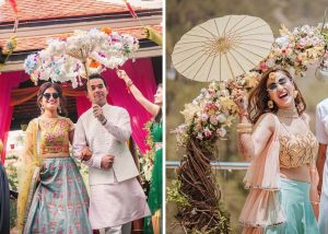 bridal umbrellas