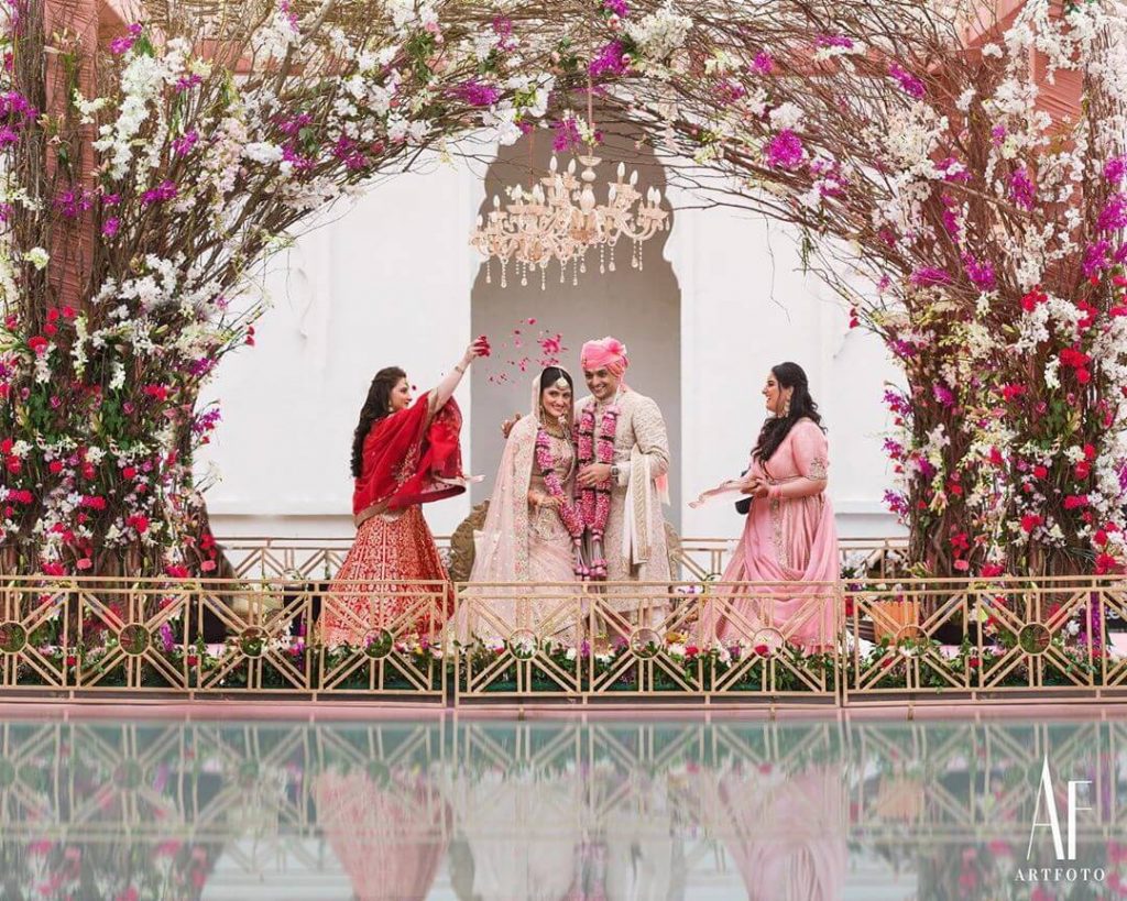 A Varmala Stage Amidst A Lotus Pond, A Stunning Mandap & More by  Bougainvilla Design! - India News & Updates on EVENTFAQS