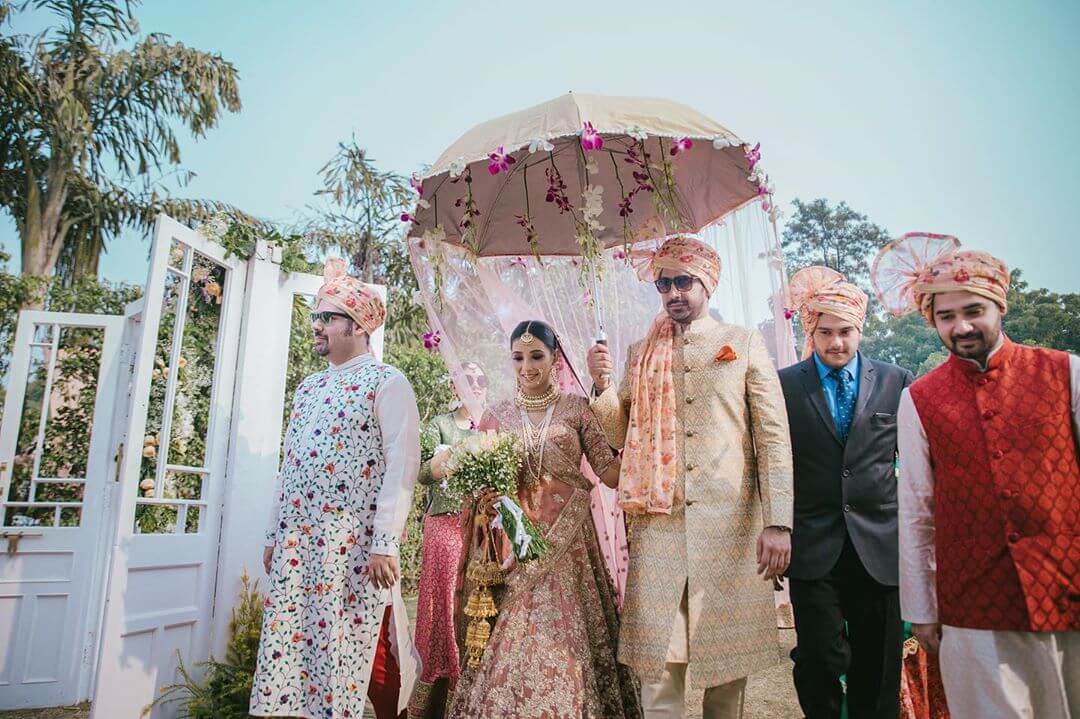 Pink wedding clearance umbrella