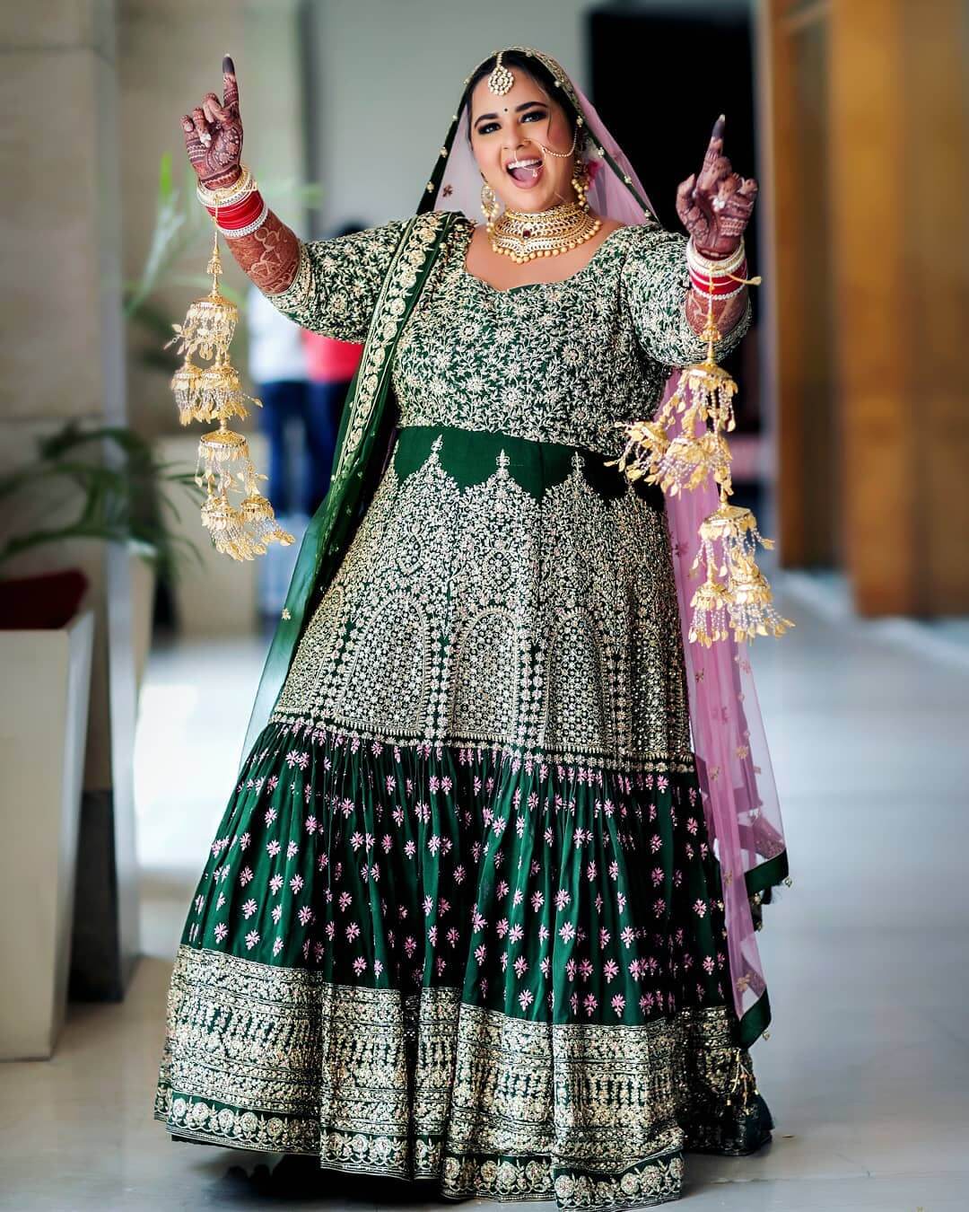 87 Likes, 5 Comments - PlusSizeBlogger (@bloggerplussize) on Instagram:  “Beautiful wedding dress #R… | Designer dresses indian, Plus size fashion,  Long dress design